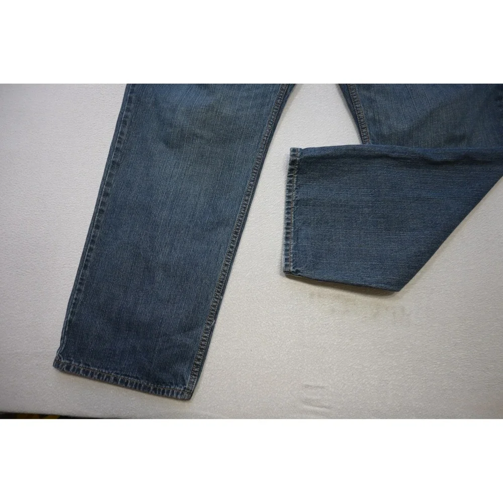 Levi's 559 Relaxed Straight Jeans Mens 46x32 Blue Denim‎ Medium Wash Excellent